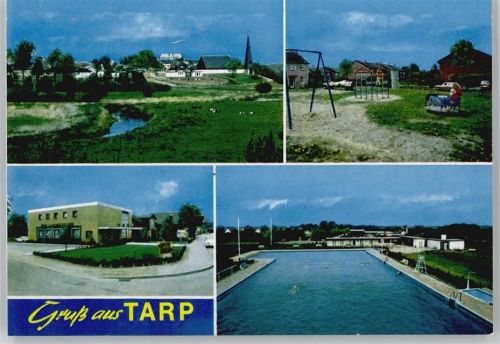 Tarp Schwimmbad, Geschäft, Spielplatz
