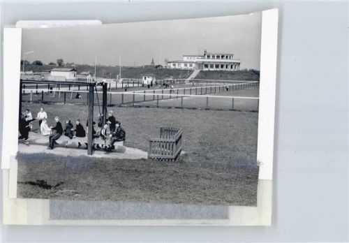 Wremen Foto mit Negativ, Gaststätte Strandhalle
