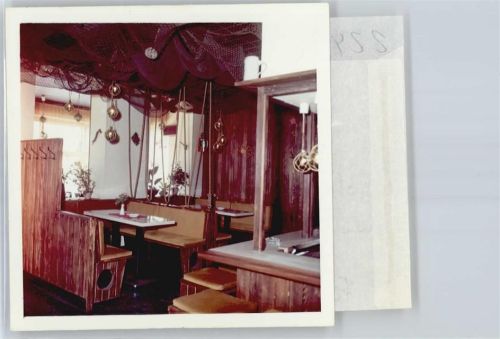 Brunsbüttel Foto mit Negativ, Gasthof Zum Krabbenkutter