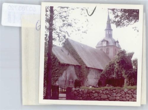 Sörup Foto mit Negativ, Kirche