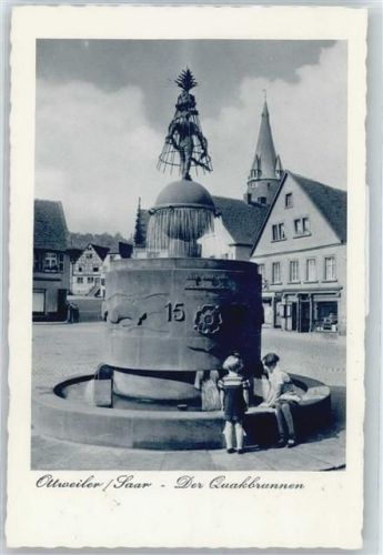 Ottweiler Quakbrunnen , Marktplatz