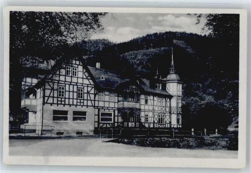 Sitzendorf Gasthaus zum Eisenhammer , Marke entfernt