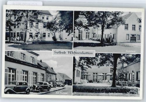 Bad Westernkotten Badehaus, Kursaal, Café-Terrasse