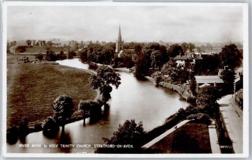 Stratford-on-Avon River Avon, Kirche