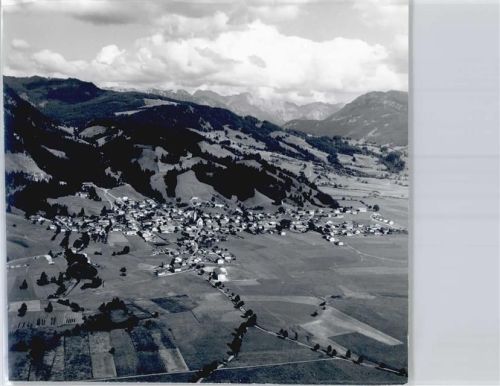 Immenstadt Fliegeraufnahme , Foto Format ca. 13x13 cm