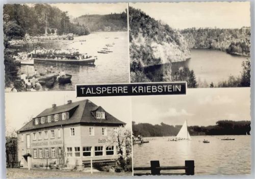 Kriebstein Strandgasthaus Falkenhain, Talsperre