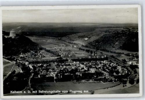 Kelheim Fliegeraufnahme, Befreiungshalle