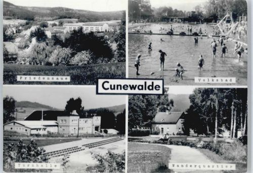Cunewalde Friedensaue, Schwimmbad, Wanderquartier, Turnhalle