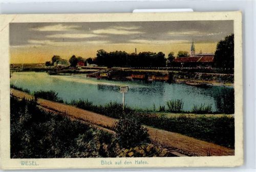 Wesel Hafen