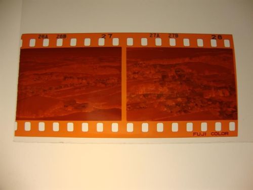Gelting Luftaufnahme, Negativ