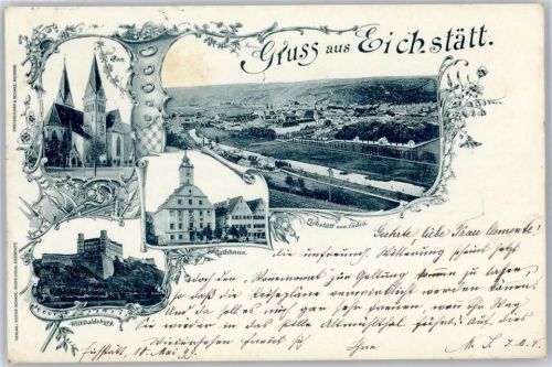 Eichstätt Dom, Willibaldsburg, Rathaus