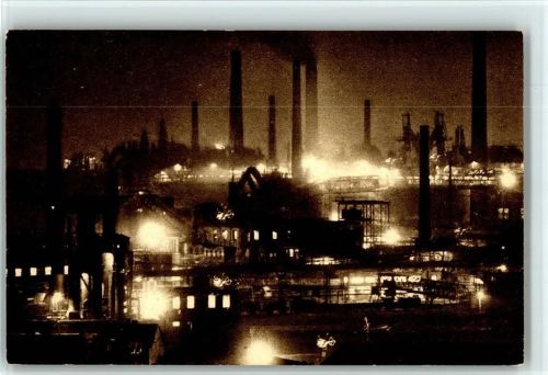 Völklingen Eisen-Werke bei Nacht, Saar-Bild-Archiv