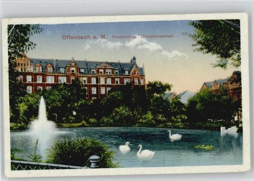 Offenbach Friedrichring Friedrichweiher