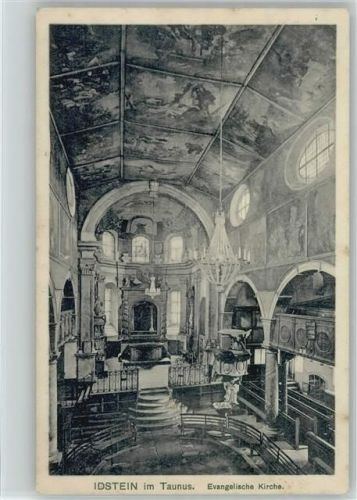 Idstein 1910 - 1920 Evang. Kirche