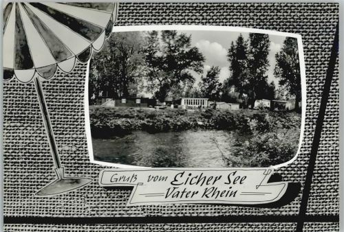 Eich Gaststätte Vater Rhein Eicher See