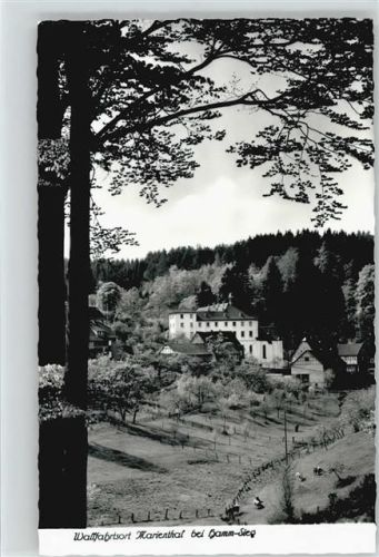 Marienthal 1958 Foto AK Wallfahrtsort Marienthal