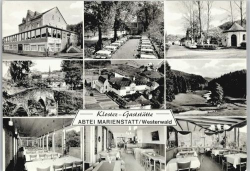 Marienstatt Abtei Marienstatt Kloster-Gaststätte Mehrfachaufnahme