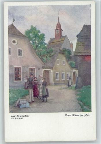 Wiener Kunst Nr. 1636 sign Götzinger