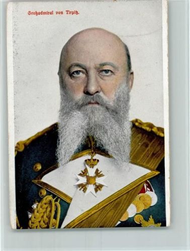 Großadmiral mit einem Orden Tirpitz