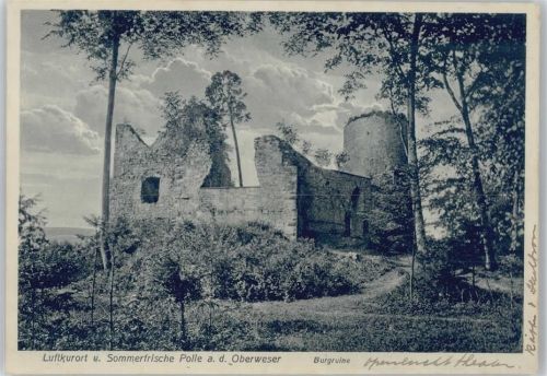 Polle Burgruine