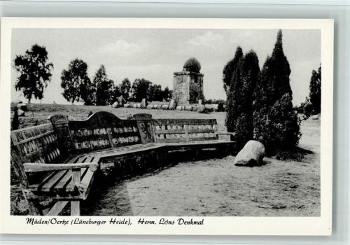 Müden Herm. Löns Denkmal - Dichter