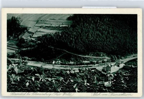 Sitzendorf Blick vom Bismarckturm