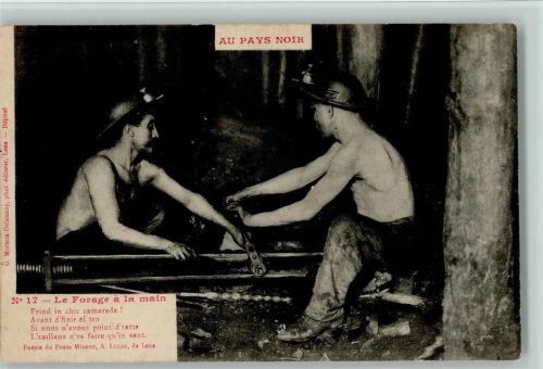 1915 Mineure bei der Arbeit , gute Erhaltung