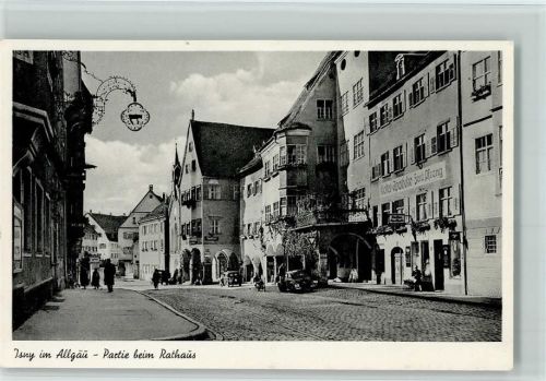 Isny Partie beim Rathaus Kloster-Apotheke
