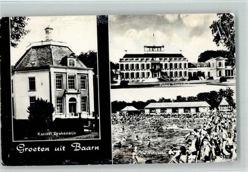Baarn Kasteel Drakesteijn Paleis Soestdijk Bosbad "De Vuursche"