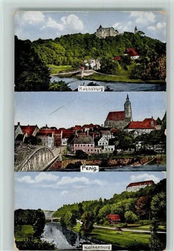 Penig Rochsburg Penig Wolkenburg