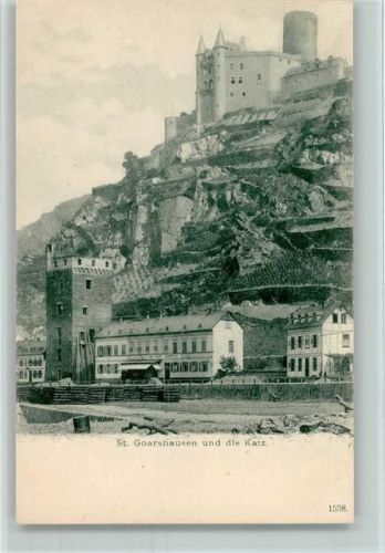 St. Goarshausen Katz Burg