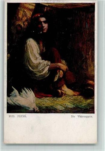 Galerie Wiener Künstler Nr. 9 - Wahrsagerin von Rud. Fuchs