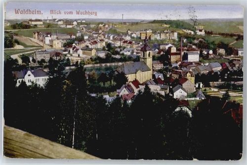Waldheim Blick vom Wachberg