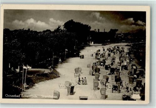 Eckernförde Strand Strandkörbe