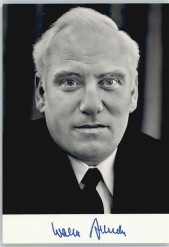 Arendt, Walter Bundesminister für Arbeit und Sozialordnung