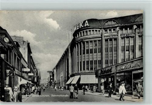 Gelsenkirchen Bahnhofstraße Kaufhaus Weka