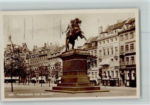 Kopenhagen Hochbrückenplatz Denkmal Hojbroplads med Absalon