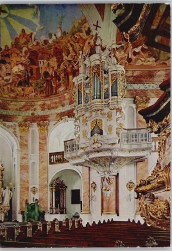 Waldsassen Kappl Wallfahrtskirche Innenaufnahme