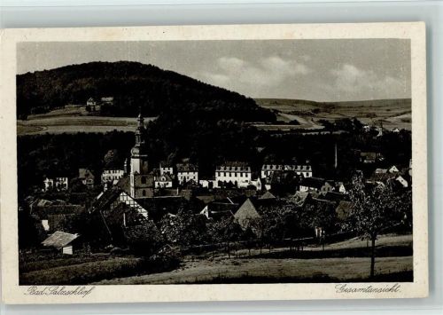 36364 W6427 Bad Salzschlirf Kupfertiefdruck Gesamtansicht