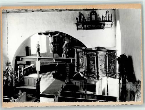 Vollerwiek Inneres der Kirche
