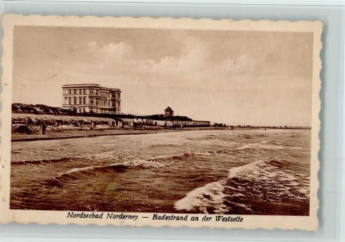 Norderney Badestrand an der Westseite