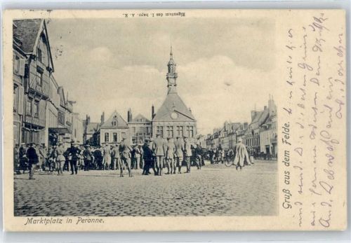 Peronne Marktplatz