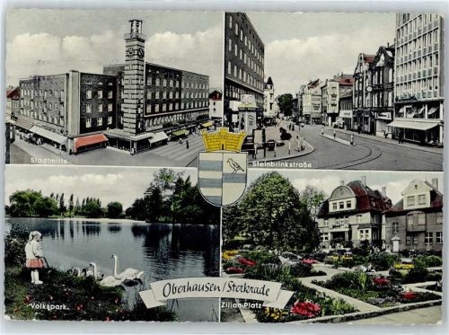 Sterkrade Stadtmitte, Steinbrinkstraße, Volkspark, Zilian Platz