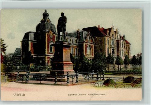 Krefeld Bismarck-Denkmal Kreis-Ständehaus