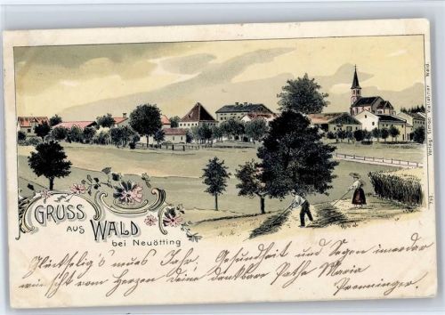 Neuötting Wald , Feldarbeiten