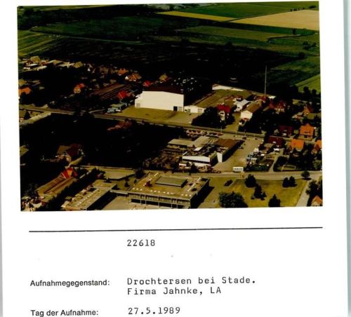 Drochtersen Luftaufnahme Firma Jahnke
