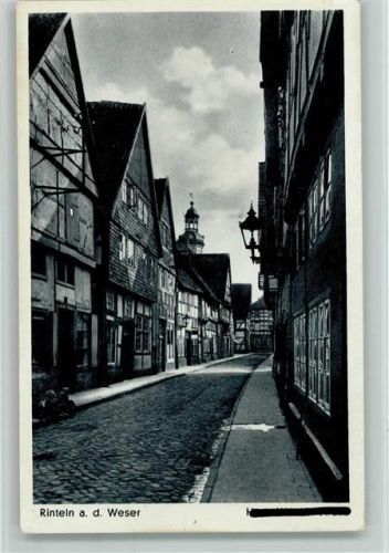Rinteln Ortsansicht Fachwerkhäuser
