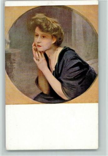 Serie XX Nr. 1 - P. Chapas - Träumerei, Frauenbild