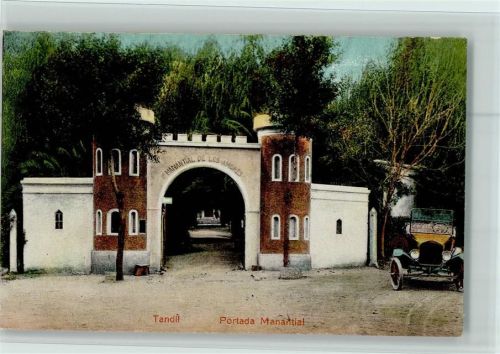Portada Manantial u. Automobil 1912 AK Good condition