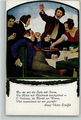 Maibowle - Jugend Postkarte Nr. 152 AK
